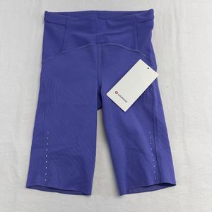 Lululemon Senseknit Running‎ HR Short 10” Size 4 Purple Chai New w/ Tags